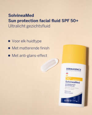 SolvineaMed Sun protection facial fluid SPF50+  50ML